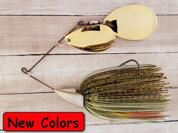 Spoon-Squid w/ Ball Bearing Swivel - Gold Flash - 3 Sizes