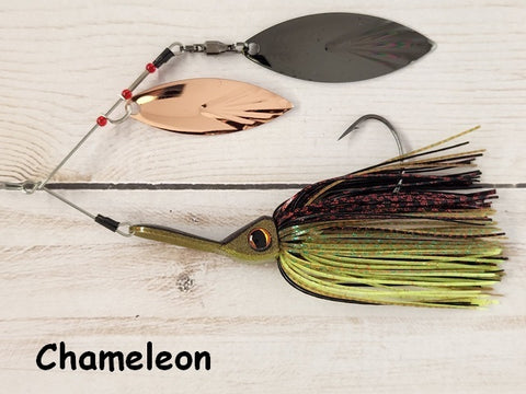 Swimmin' Series Spinnerbait- Double Willow